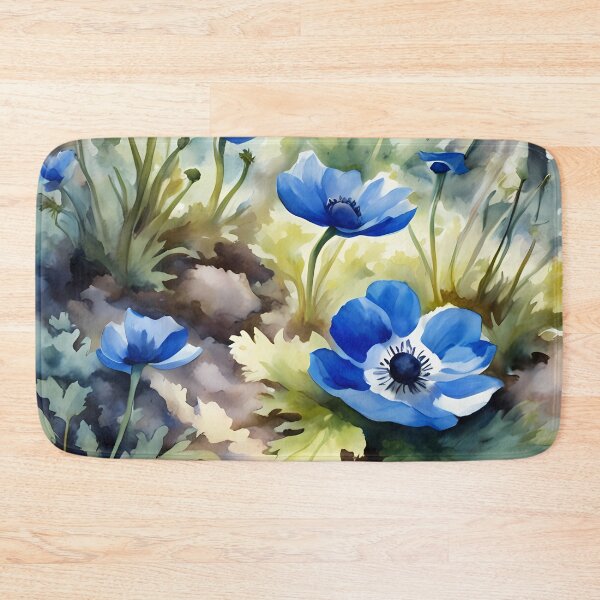 Item preview, Blue Anemones  designed and sold by CalmnessbyChoice.