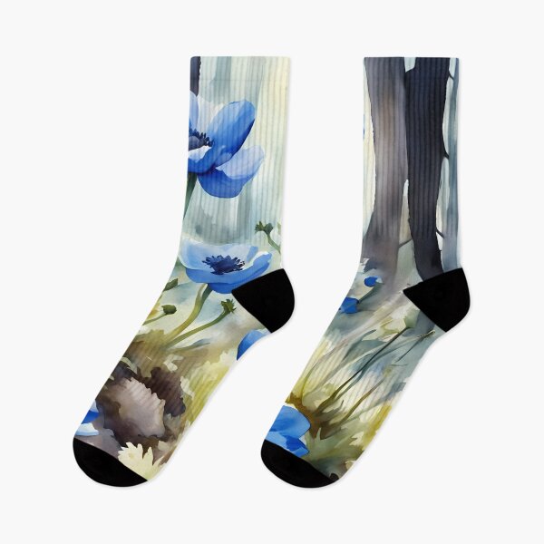 Item preview, Blue Anemones  designed and sold by CalmnessbyChoice.