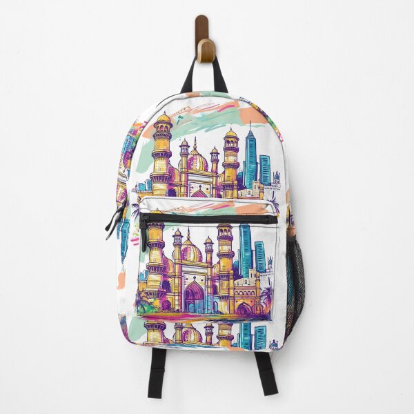Item preview, Colorful Islamic Architecture Cityscape designed and sold by DesignArtist.ia.