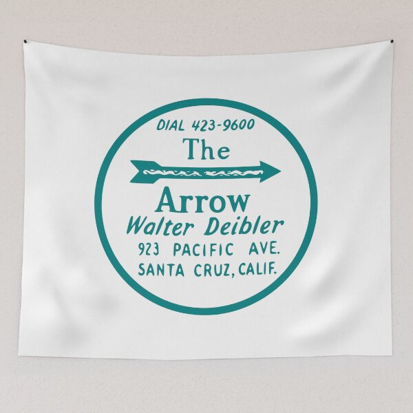 Item preview, The Arrow Vintage Bar Logo – Retro California Cocktail Lounge Sign designed and sold by Yeaha.