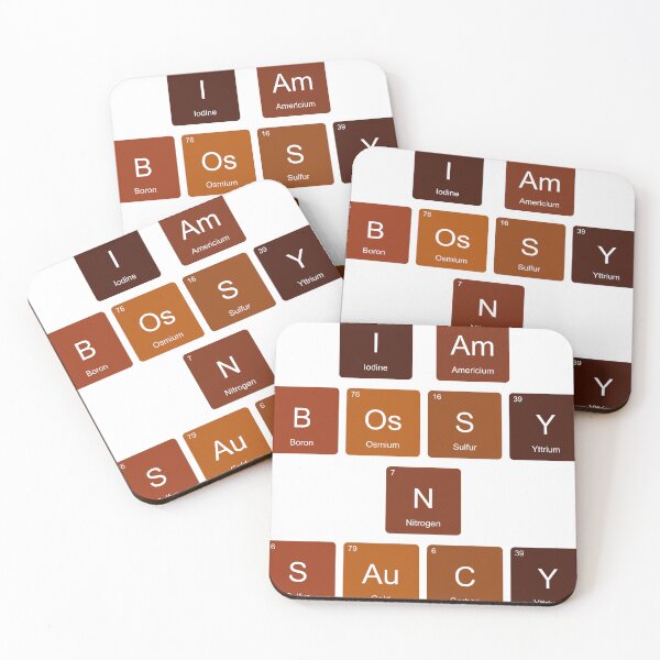 Item preview, Periodic Table I Am  Bossy N Saucy designed and sold by TheIconSmith.
