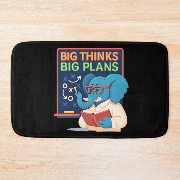 Item preview, Elephant Strategist - Big Thinks, Big Plans designed and sold by MKreative Studio.