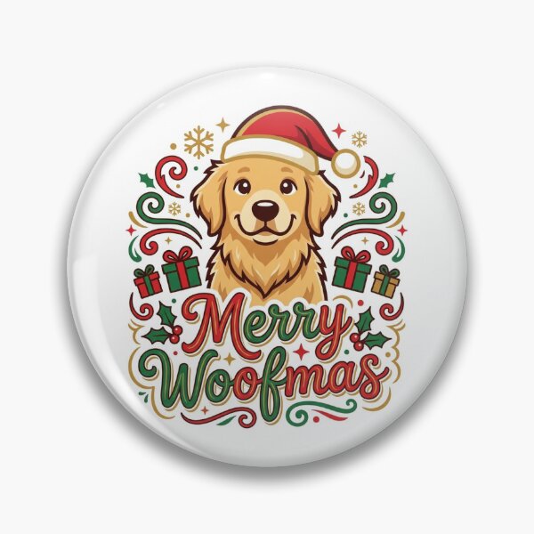 Item preview, Feliz Woofmas - Humor navideño canino designed and sold by MaxArtStore26.