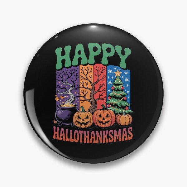 Item preview, Happy HalloThanksMas holidays  designed and sold by RsFilsingerArt.
