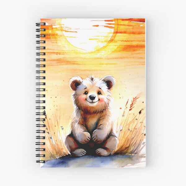 Item preview, Cute Bear Cub at Dawn designed and sold by CalmnessbyChoice.