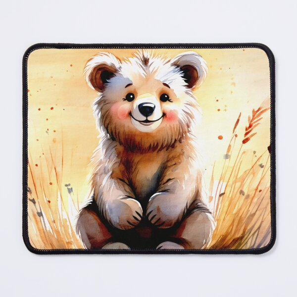 Item preview, Cute Bear Cub at Dawn designed and sold by CalmnessbyChoice.