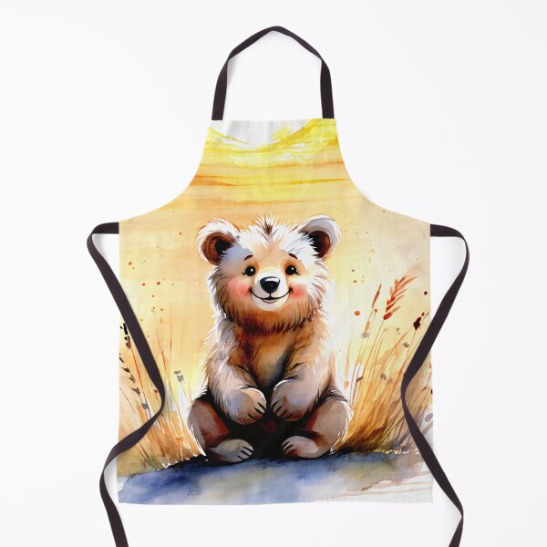 Item preview, Cute Bear Cub at Dawn designed and sold by CalmnessbyChoice.