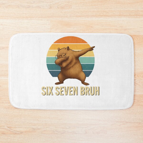 Item preview, 67 Meme Capybara Funny Six Seven Bruh Capybara for Kids designed and sold by IdealDo.