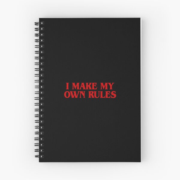 Item preview, Stranger Things – I Make My Own Rules designed and sold by mr-k-store.