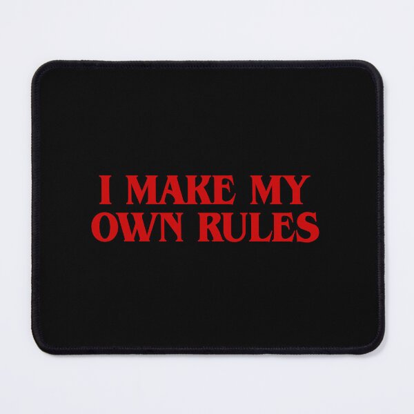 Item preview, Stranger Things – I Make My Own Rules designed and sold by mr-k-store.
