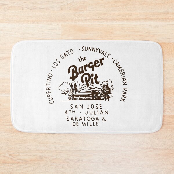 Item preview, The Burger Pit Vintage Restaurant Logo – Classic California Drive-In Sign designed and sold by Yeaha.