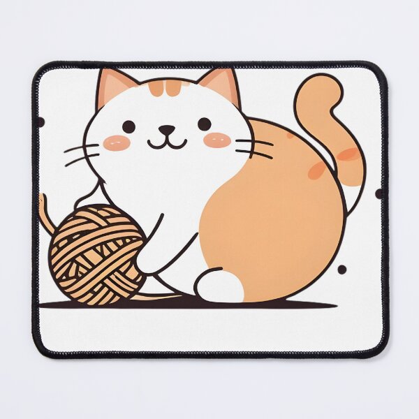 Item preview, Copie de knitting cat designed and sold by hawai3000.