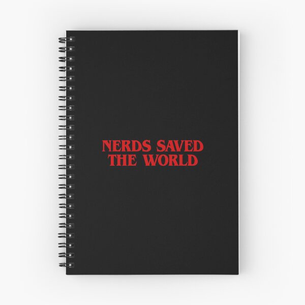 Item preview, Stranger Things – Nerds Saved the World designed and sold by mr-k-store.