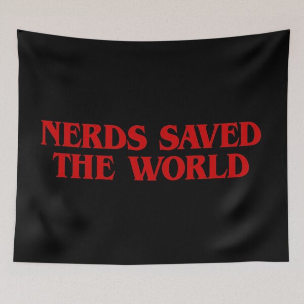 Item preview, Stranger Things – Nerds Saved the World designed and sold by mr-k-store.