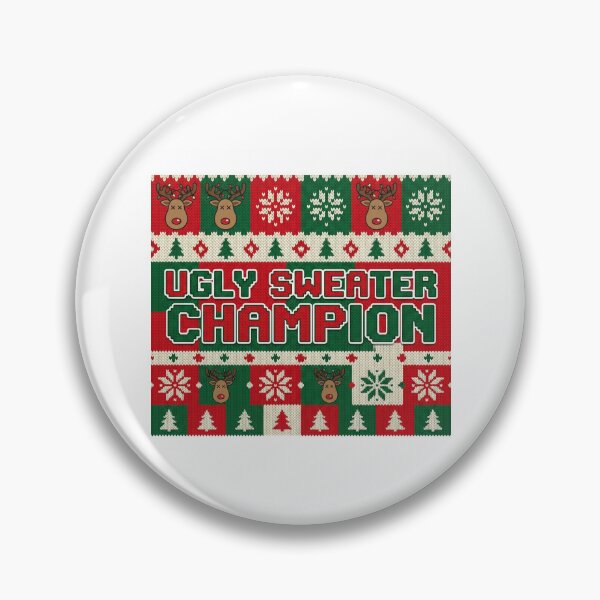 Item preview, Ugly Sweater Champion - Christmas Humor designed and sold by MaxArtStore26.