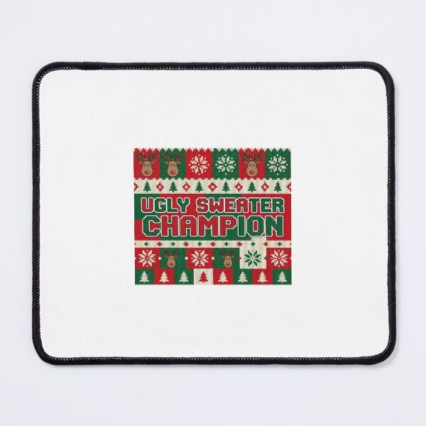 Item preview, Ugly Sweater Champion - Christmas Humor designed and sold by MaxArtStore26.