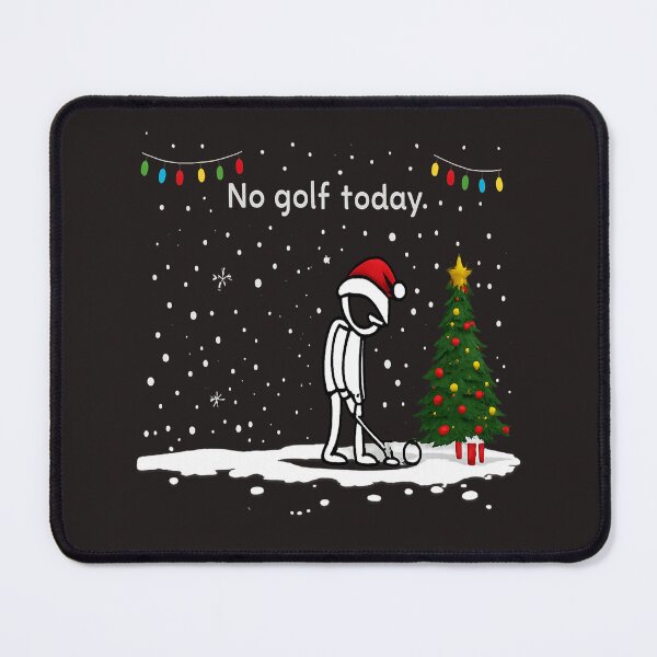 Item preview, No Golf Today Christmas T-Shirt – Funny Golf Holiday Shirt, Santa Astronaut Golf Joke Tee, Xmas Humor Gift designed and sold by sssweetness.