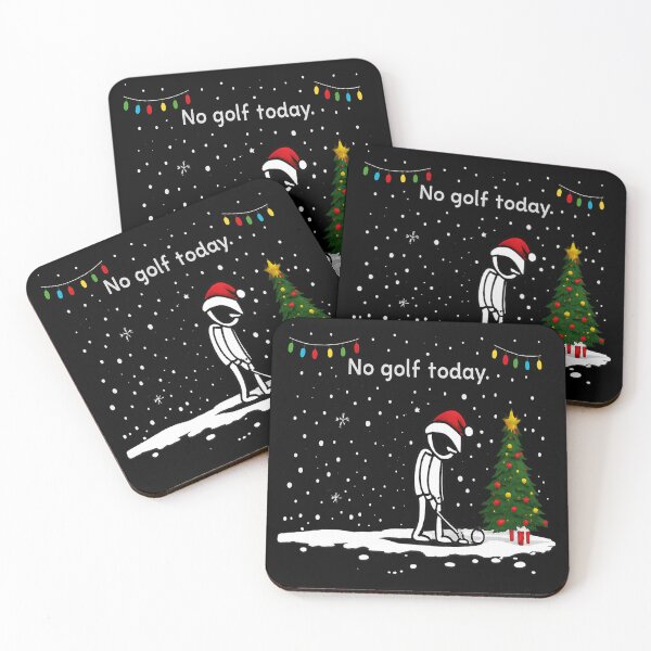 Item preview, No Golf Today Christmas T-Shirt – Funny Golf Holiday Shirt, Santa Astronaut Golf Joke Tee, Xmas Humor Gift designed and sold by sssweetness.