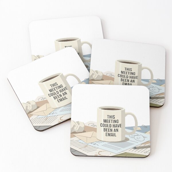 Item preview, This Meeting Could Have Been An Email - Work Humor designed and sold by WojcikDesigners.