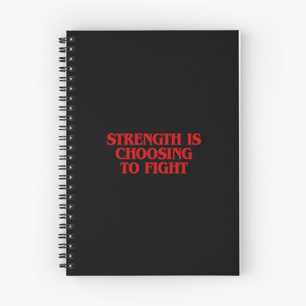 Item preview, Stranger Things – Strength Is Choosing to Fight designed and sold by mr-k-store.