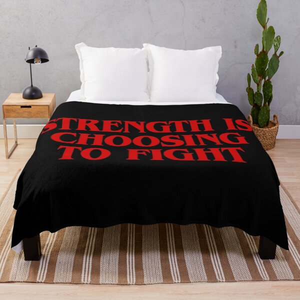 Item preview, Stranger Things – Strength Is Choosing to Fight designed and sold by mr-k-store.