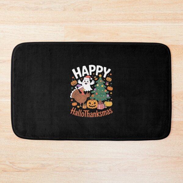 Item preview, Happy Hallothanksmas, Halloween Thanksgiving Christmas designed and sold by RsFilsingerArt.