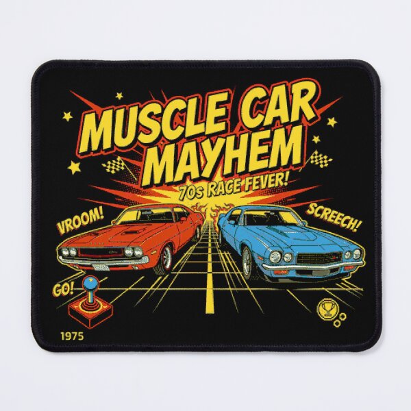 Item preview, Racing Game 70s (8-bit) designed and sold by millsyb.