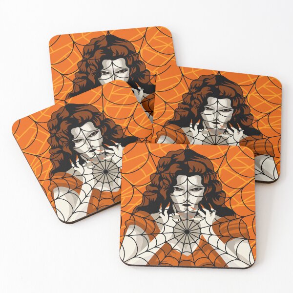 Item preview, arachne as a spider woman weaving a web designed and sold by matintheworld ( delcarmat ).