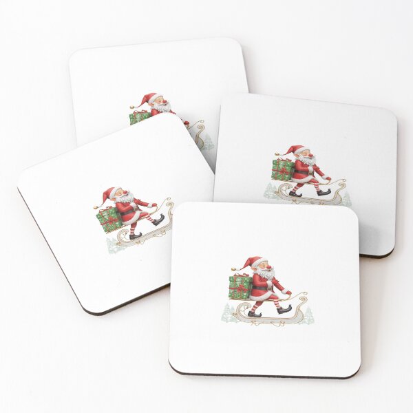 Item preview, "Festive Holiday Sleigh Ride | Christmas Motivational Print" designed and sold by GoxyVision.