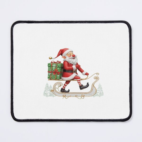 Item preview, "Festive Holiday Sleigh Ride | Christmas Motivational Print" designed and sold by GoxyVision.