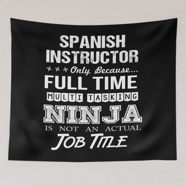 Item preview, Instructor de español designed and sold by chancjami9236.