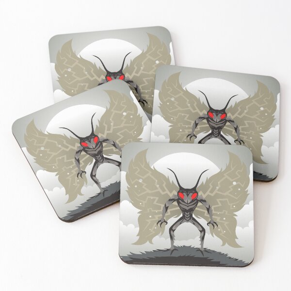 Item preview, strange mothman in the fog designed and sold by matintheworld ( delcarmat ).