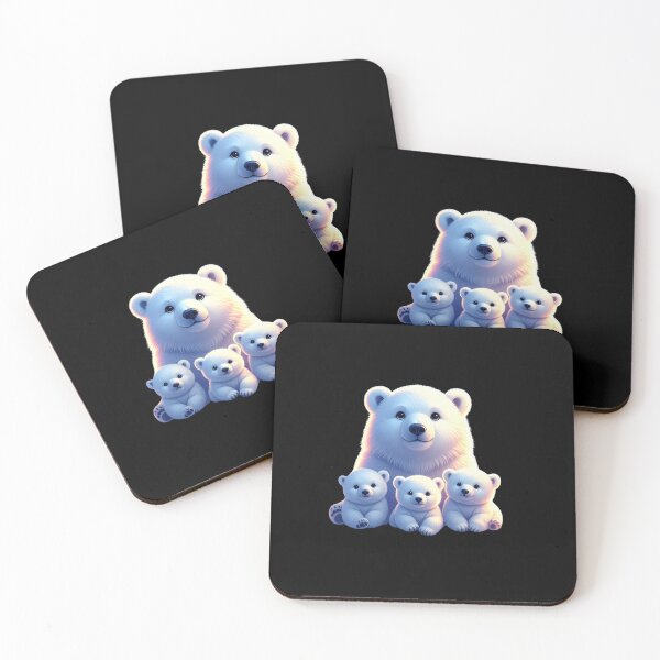 Item preview, Cute family polar bear T-shirt|Art designed and sold by Alicjareign.