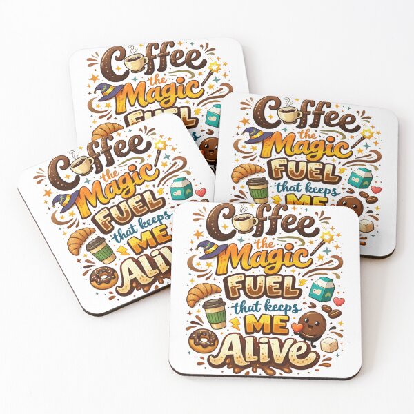 Item preview, Playful Coffee Typography designed and sold by Prasakro.