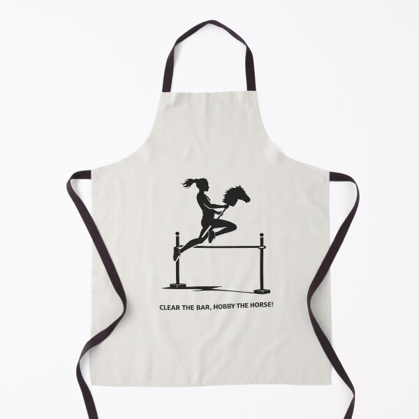 Item preview, Clear the Bar, Hobby the Horse – Funny Hobby Horsing Sports Silhouette designed and sold by RollFuzzy.