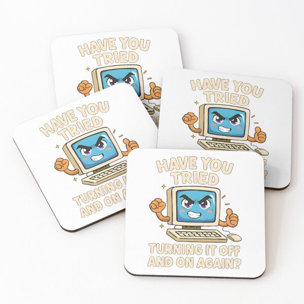 Item preview, Have You Tried Turning it off and on Again? designed and sold by Bright Vibe Designs.