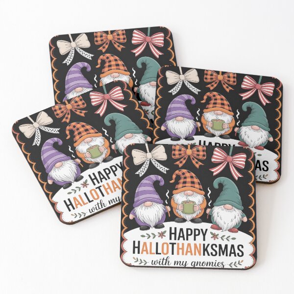 Item preview, Happy Hallothanksmas with My Gnomies Gnomes Garden designed and sold by NailMolisa.