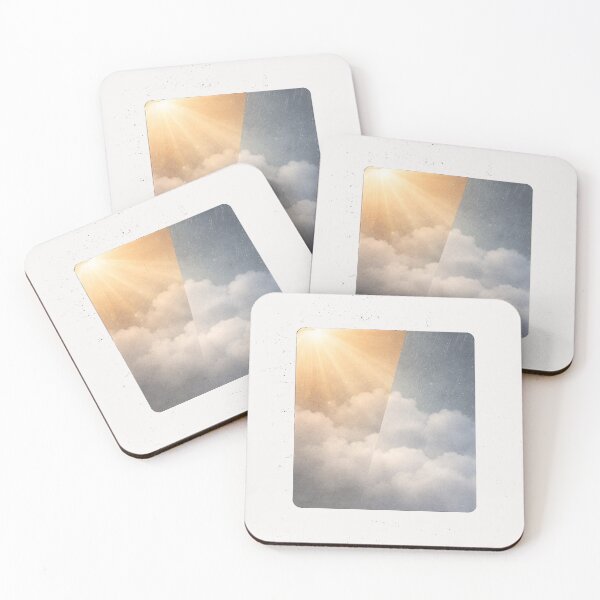 Item preview, Light & Shadow Clouds T-Shirt | Minimal Sky Aesthetic Art Tee designed and sold by KDesignCrafts.