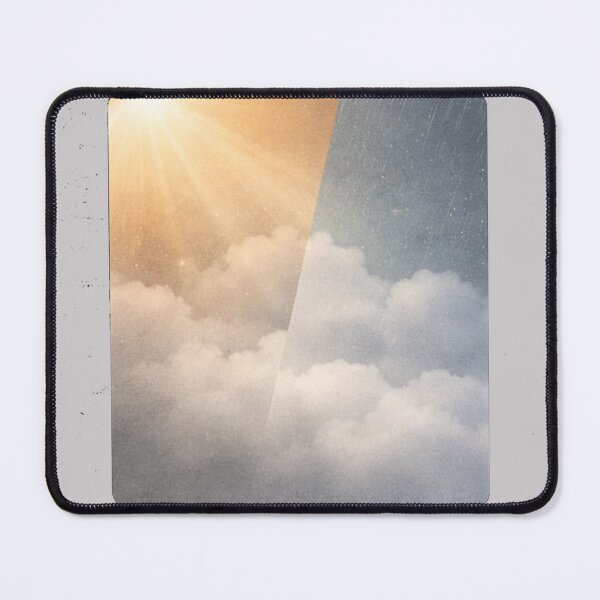 Item preview, Light & Shadow Clouds T-Shirt | Minimal Sky Aesthetic Art Tee designed and sold by KDesignCrafts.
