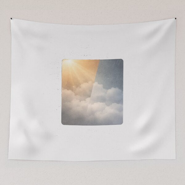Item preview, Light & Shadow Clouds T-Shirt | Minimal Sky Aesthetic Art Tee designed and sold by KDesignCrafts.