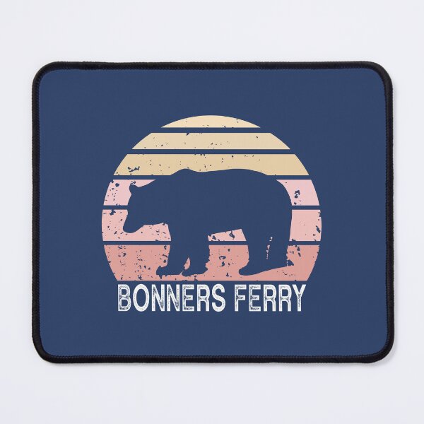 Item preview, Bonners Ferry Idaho Retro Bear designed and sold by Esskay Designs.