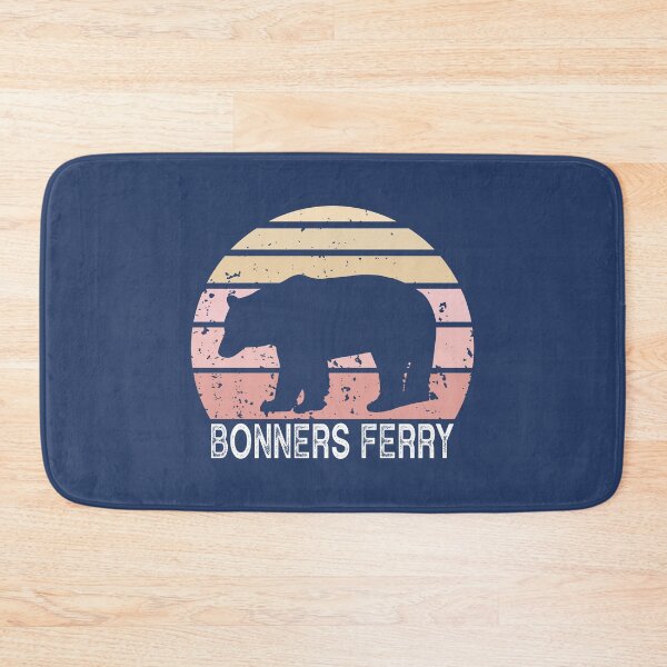 Item preview, Bonners Ferry Idaho Retro Bear designed and sold by Esskay Designs.