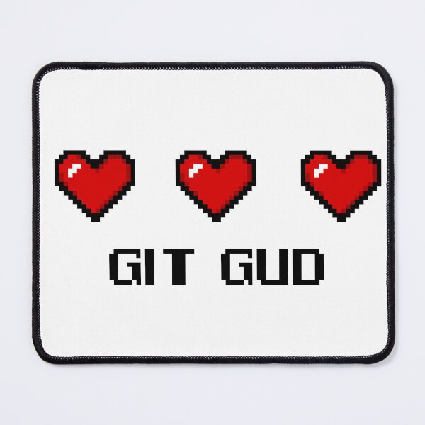 Item preview, Pixel Hearts Gamer Git Gut designed and sold by Ally-Bee33.