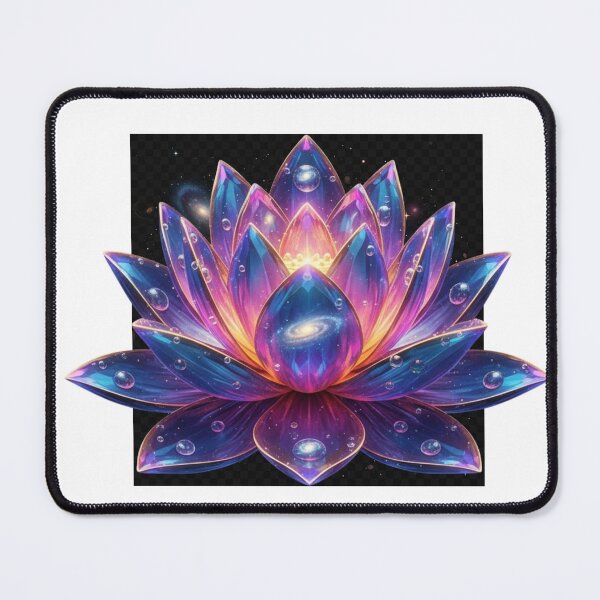 Item preview, Cosmic Lotus Bloom: Galaxy Petal Meditations & Starry Enlightenment Art designed and sold by MonaRose_Art.