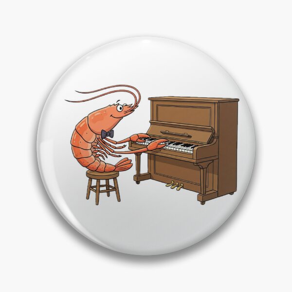 Item preview, Shrimp at the piano designed and sold by Faszination Niederrhein.