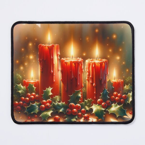 Item preview, Red Christmas Candles designed and sold by CalmnessbyChoice.