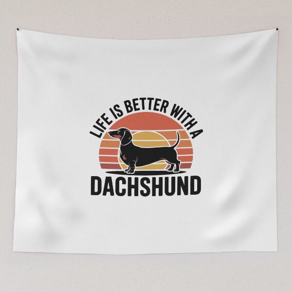 Item preview, Life is Better with a Dachshund designed and sold by jkrphoto.