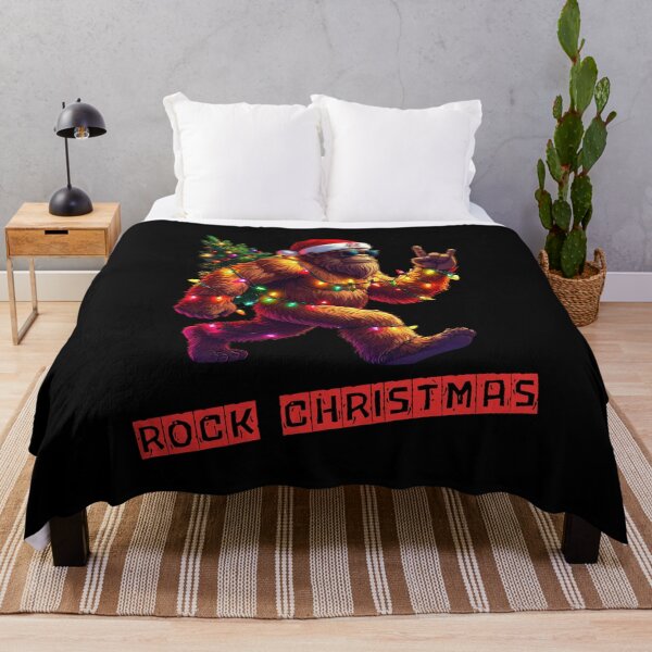 Item preview, Rock Christmas Gift: Even Yetis Hate Silent Night designed and sold by BLAKZONE.