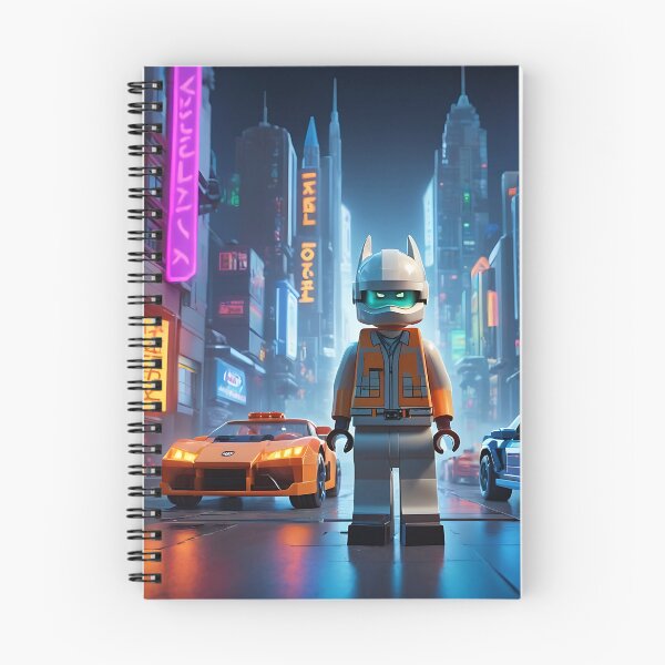 Item preview, Cyberpunk Brick City - Neon Night Racing designed and sold by DigitalVibes Art, CreatorSpace, PixelMood. By AngryFish.Art..