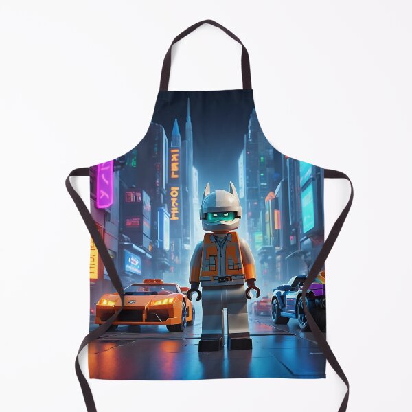 Item preview, Cyberpunk Brick City - Neon Night Racing designed and sold by DigitalVibes Art, CreatorSpace, PixelMood. By AngryFish.Art..